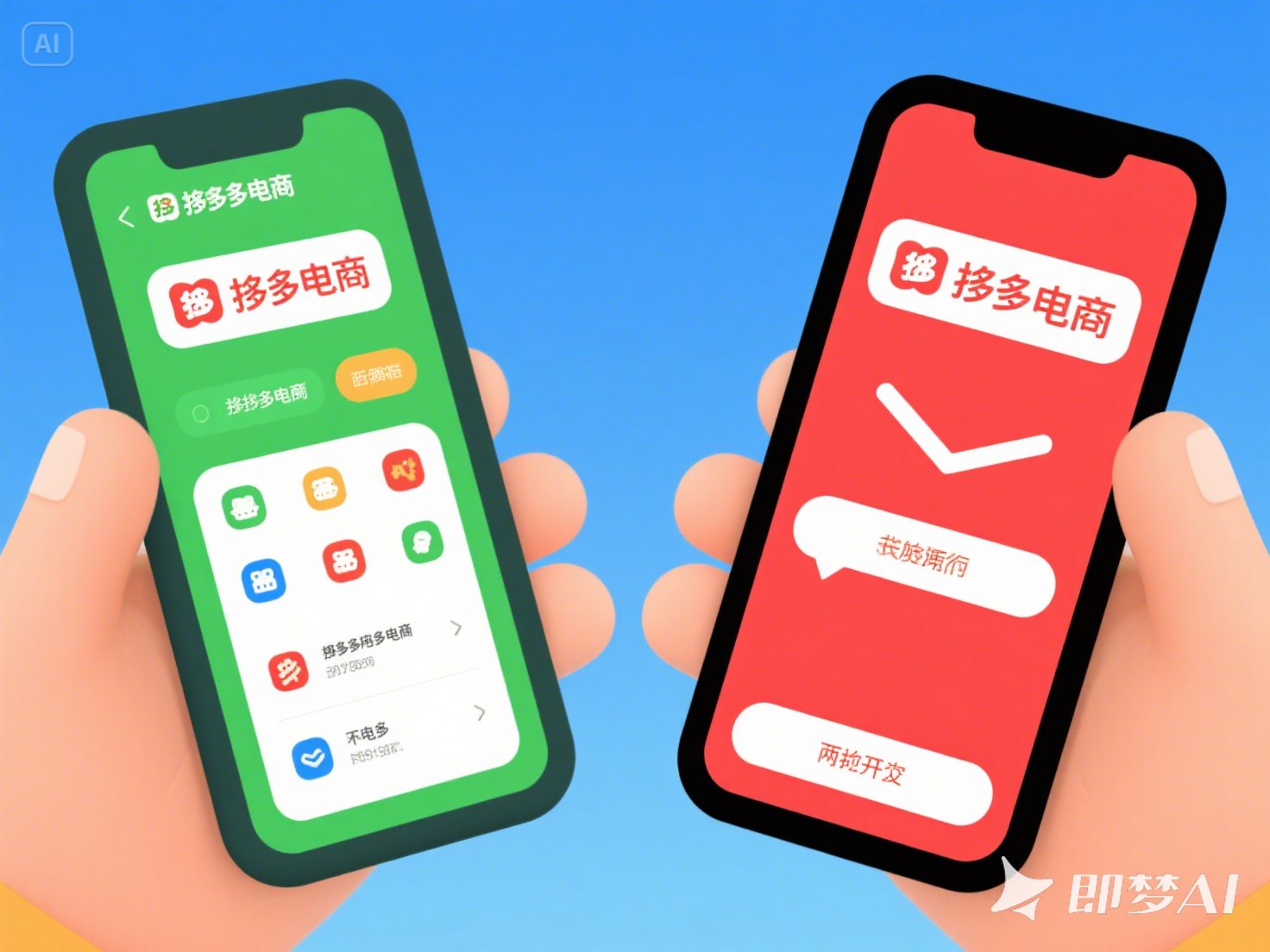 做拼多多现在只有这两种操作，没有第三种。