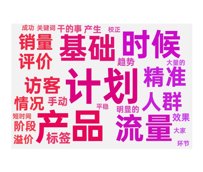 新品推广计划的搭建和介入