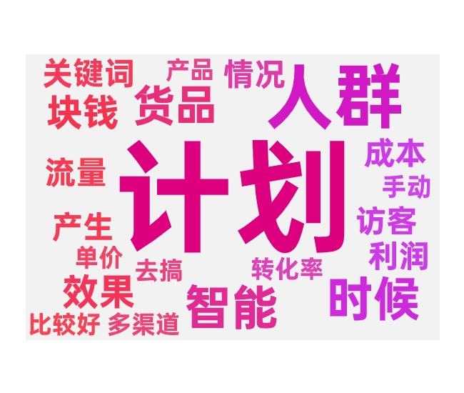 标品付费收割计划搭建和选择
