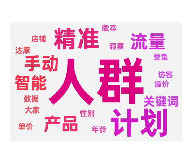 访客不精准付费拉精准流量