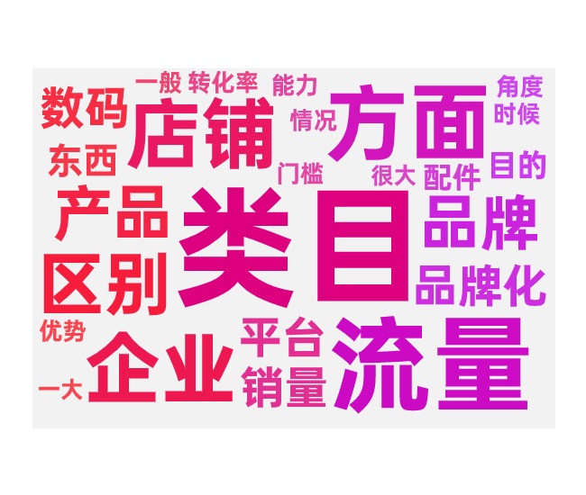 猫店与C店的区别不同类目的情况