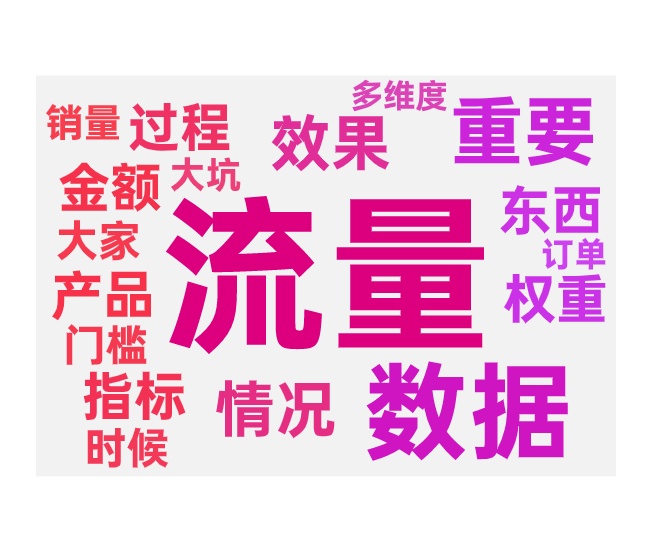 搜索流量提升单量与坑产权重