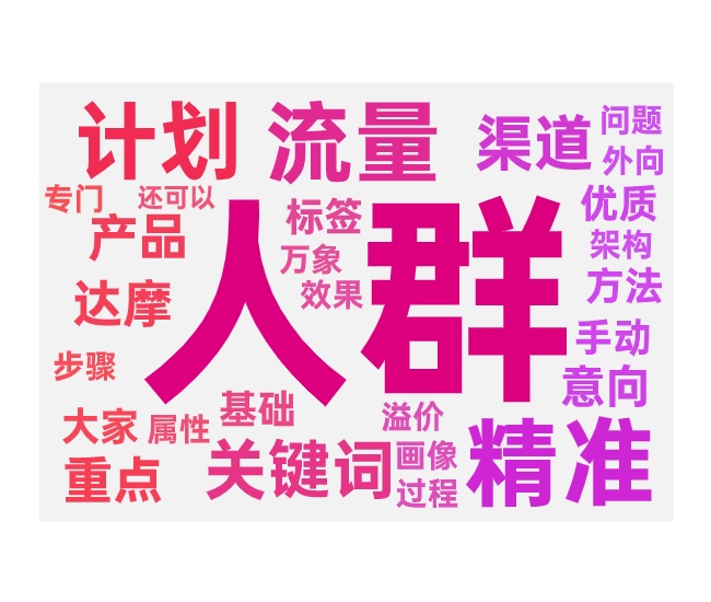 推广拉精准人群的方法和不同计划