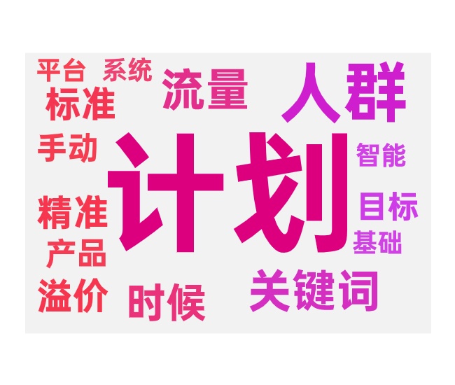 标准计划多目标投放的计划搭建