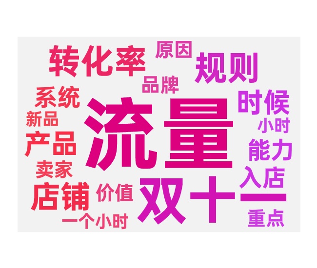 双11期间流量下滑的原因和规则